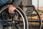 Dekorativ billede af kørestol